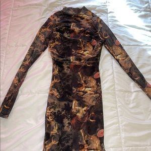 Fashion Nova Turtle Neck Dress